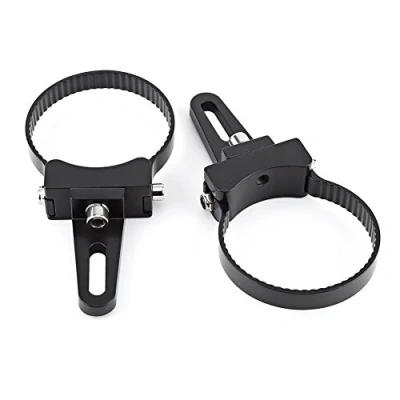 Image of Work light Mount Bracket Clamp, Universal 1 3 inch Aluminum Alloy Bullbar Mounting Clamps Holder LED bar for Car Truck SUV ATV(2.5 inches) atv mounts