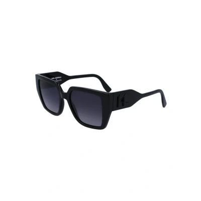 Image of KARL Lagerfeld Sunglasses, Women&#039;s, Size: 52, Black