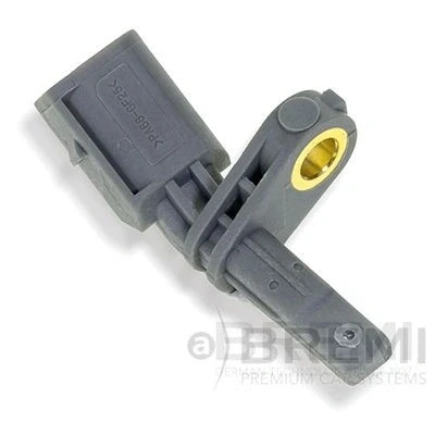 Image of 7L0927808A, 7L0927808B, WHT003856A, WHT003856B ABS Sensor BREMI 50313 without cable grey AUDI: Q3, VOLKSWAGEN: Tiguan I, PORSCHE: Cayenne
