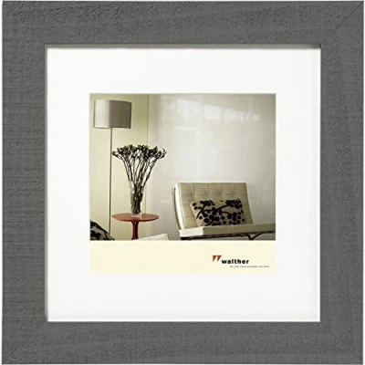 Image of walther Design Picture Frame Grey 30 x cm Home Wooden HO330D