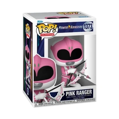 Image of Funko POP! TV: Mighty Morphin Power Rangers 30th Pink Ranger TV Collectable Vinyl Figure Gift Idea Official Merchandise Toys for Kids &amp; Adults Fans