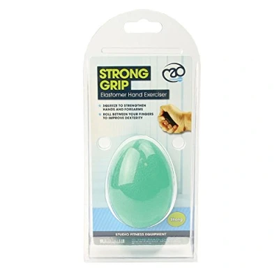 Image of Fitness Mad Hand Therapy Eggs, Stress Relief Ball, Improve Grip Strength, Finger Therapy, 3 Strengths, Ideal for players of Racket Sports &amp; Rehab