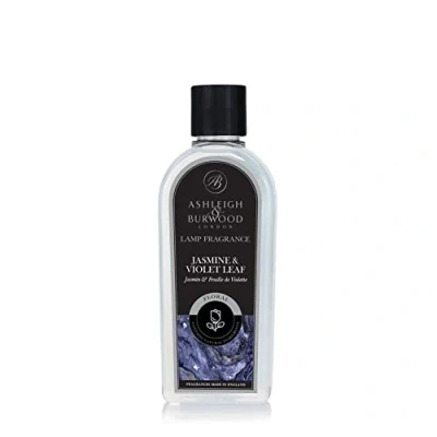Image of ASHLEIGH &amp; BURWOOD Jasmine Violet Leaf Lamp Fragrance 500 ml Made in the UK Floral Scent