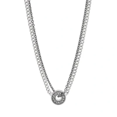 Image of Emporio Armani Men&#039;s necklace Stainless steel plated EGS3093040, Length: 525MM, Width: 19MM, Height: Steel, Not a gemstone,