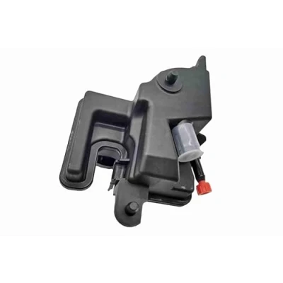 Image of 0004669002, 0004669502, A0004669002, A0004669502 Expansion Tank, power steering hydraulic oil VAICO V30 4480 with cap MERCEDES BENZ: ML Class
