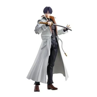 Image of TAMASHII NATIONS Rurouni Kenshin: Meiji Swordsman Romantic Story Aoshi Shinomori, Bandai Spirits S.H.Figuarts Action Figure