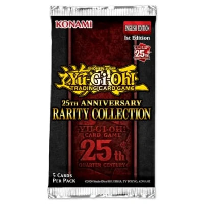Image of Yu Gi Oh! 25th Anniversary Rarity Collection First Edition Booster (Pack of 5 cards)