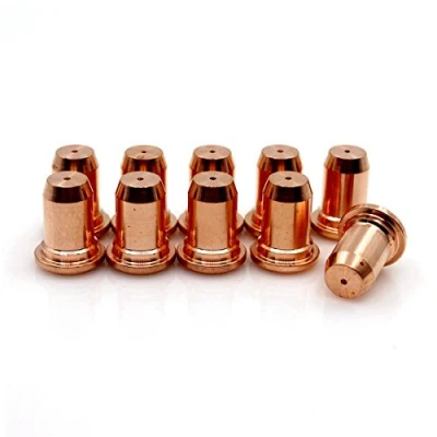 Image of Plasma Cutter Tips Ref 51313P Ø1.1mm Back Striking for PT 60 Cutting Torch Pkg 10