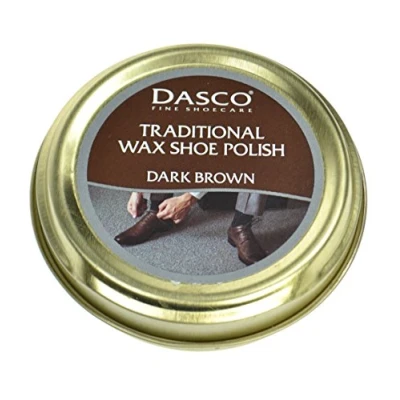 Image of Dasco Wax shoe polish Dark Brown