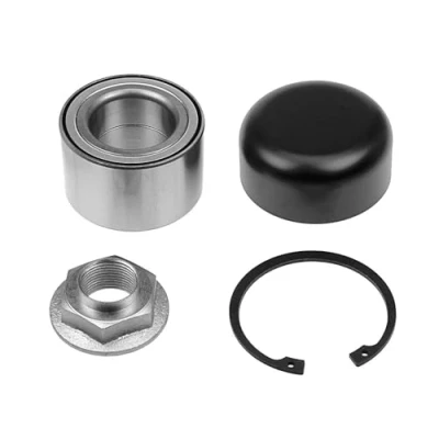 Image of MWK0184 Wheel Bearing kit MEYLE 614 750 0012 Rear Axle with attachment material ORIGINAL Quality 80mm Tapered Roller RENAULT: MASTER 2 Kasten