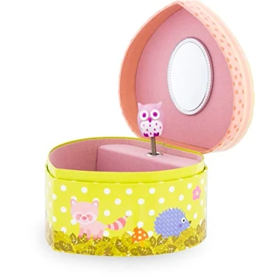 Image of Ulysses 9522 Heart Owl Music Box