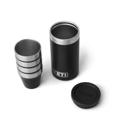 Image of YETI Shot Glasses with Carrying Case, Set of 4, Black