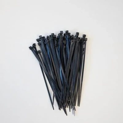 Image of Schneider Electric Thorsman Cable Ties, Pack of 100, Made Polyamide, 150 x 3.6 mm, Colour: Black, Various Sizes, Smooth Rounded Edges, Super Durable, Self Locking Ties for Management