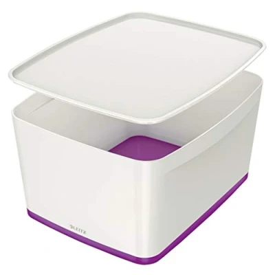 Image of Leitz MyBox WOW Large with lid, Storage Box, Purple