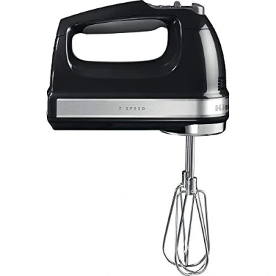 Image of KitchenAid 7 Speed Hand Mixer Onyx Black