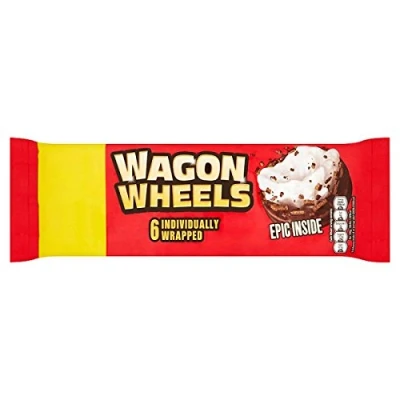 Image of Wagon Wheels 6 Individually Wrapped (Pack of 16 x 6pk)