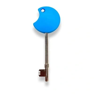 Image of Radar NKS Disabled Blue Badge Genuine Toilet Key Easy Turn Wide Top by Solid As A Lock