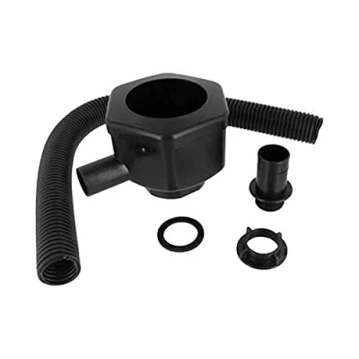 Image of Karrma Ltd water butt Diverter Kit Filler fits both Round and Square Downpipes Connects downpipe to Saves the environment