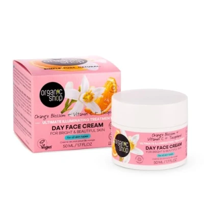 Image of Organic Shop Orange Blossom Ultimate Illuminating Treatment Day Face Cream, 50 ml