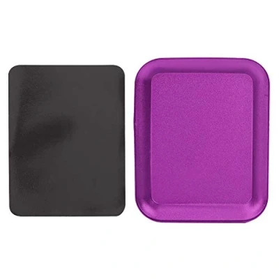 Image of Magnetic Parts Tray, Small Tray Advanced Tool Design Model Bowl for Plate Screw Storage Nuts Bolts RC Upgrade Part(Purple)