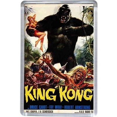 Image of King Kong Classic Poster Fridge Magnet 5 x 7.5 cm
