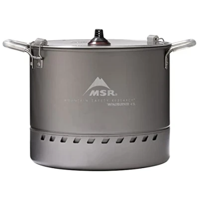 Image of MSR WindBurner 4.5 Liter Nonstick Camping and Backpacking Stock Pot,Gray