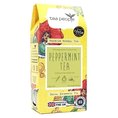 Image of tea People Peppermint 15 pyramids pack