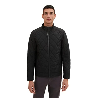 Image of TOM TAILOR Men&#039;s Jacket 1034436, 29999 Black, S