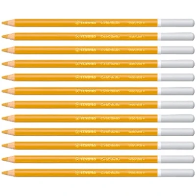 Image of Chalk Pastel Pencil STABILO CarbOthello Pack of 12 Golden Ochre