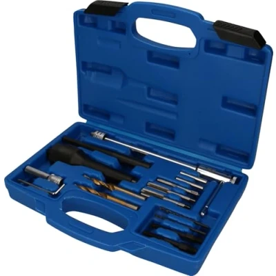 Image of Brilliant Tools BT561030 16 Piece Set Glow Plug Removal and Thread Kit