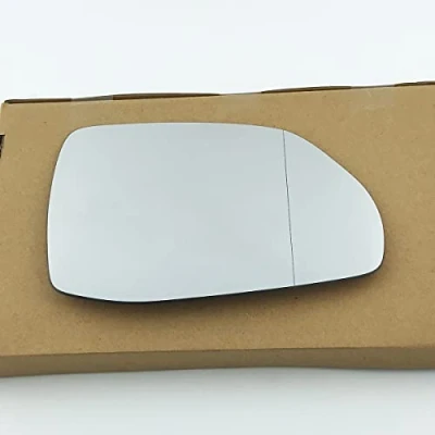 Image of Stick on Wide angle Wing Mirror Glass fits Audi Q7 Reg 2015 to 2024 right driver Side