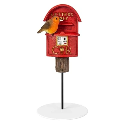 Image of Vivid Arts Robin on Postbox Plant Pal PLP 155
