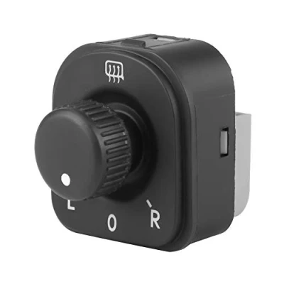 Image of Side Mirror Control Knob, Car Switch Knob Window Heat 1K0959565H 1K0959565F 1K0959565K for MK5 EOS 1F7 1F8