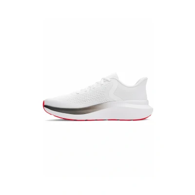 Image of Under Armour Men&#039;s Charged Rogue 5 Sneaker, White/Racer Red/Black, 10 UK