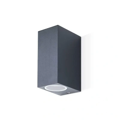 Image of GU10 Square Up/Down Wall Light Anthracite JCC