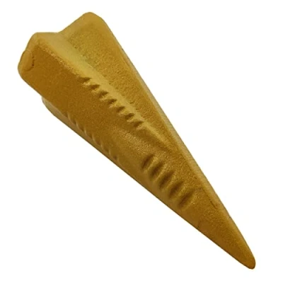 Image of 4 Way Log Splitter Wood Grenade Metal Wedge Splitting Tool for logs