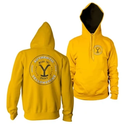 Image of Yellowstone Officially Licensed Wear The Brand Hoodie (Gold), XX Large