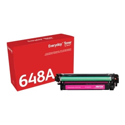 Image of Everyday by Xerox Magenta Toner compatible with HP 648A (CE263A), Standard Capacity