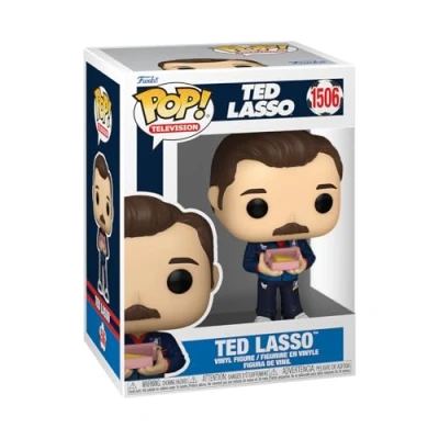 Image of Funko POP! TV: Ted Lasso With Biscuits Collectable Vinyl Figure Gift Idea Official Merchandise Toys for Kids &amp; Adults TV Fans Model Collectors and Display