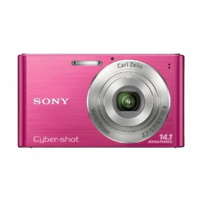 Image of Sony DSCW320P Cyber shot Digital Camera Pink (14.1 MP, 4x Optical Zoom) 2.7 inch LCD (Renewed)