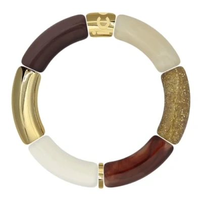 Image of ICE Jewellery Bella bracelet Burgundy beige Lady&#039;s burgundy, and gold fashion (023545)