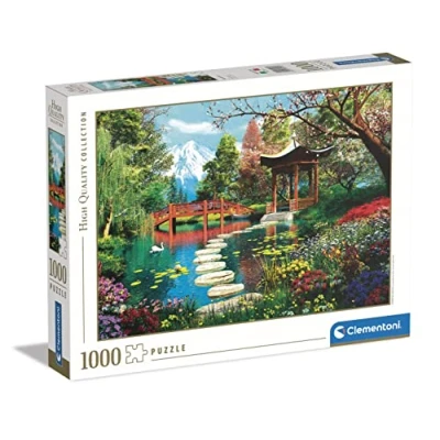 Image of Clementoni 39513 Collection Puzzle Fuji Garden 1000 pieces Made in Italy Jigsaw Puzzles for Adult