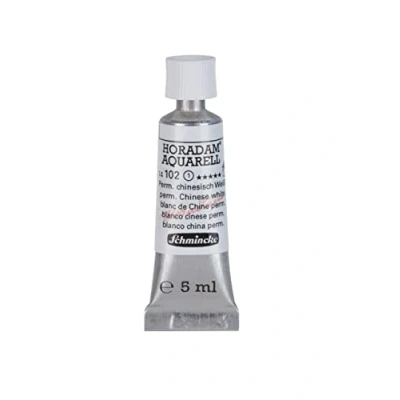 Image of Schmincke HORADAM® AQUARELL finest artists&#039; watercolours, Permanent Chinese White 5 ml