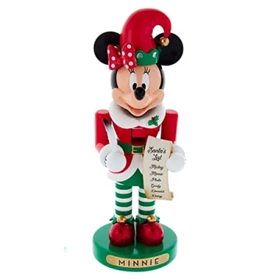 Image of Disney Minnie The Elf Nutcracker, 10 Inch, Multi Colored
