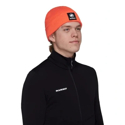 Image of Mammut Fedoz Beanie Peach one Size