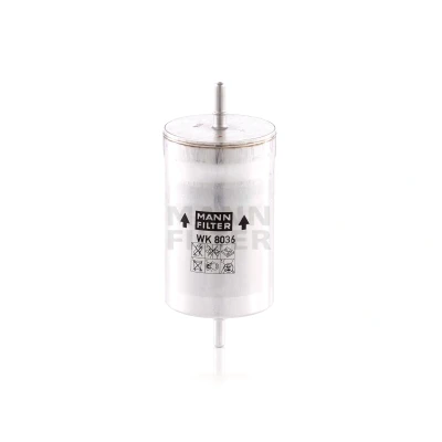 Image of 3R0127401 Fuel Filter MANN WK 8036 In Line 8mm SEAT: Exeo ST, Saloon