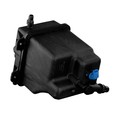 Image of 17137501959 Expansion Tank FEBI BILSTEIN 38458 without lid, with sensor, screw BMW: X5, LAND ROVER: Range Rover 3