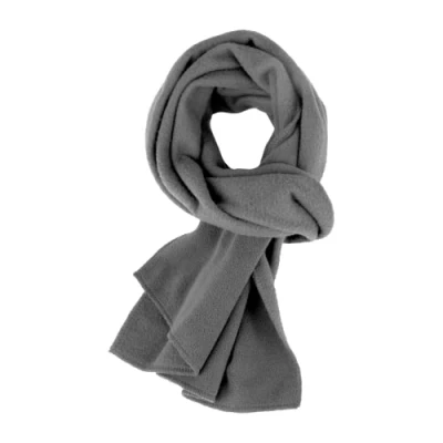 Image of Adventure Togs Kids Scarf, Childrens Fleece Scarf for Boys &amp; Girls, Warm Winter School Grey
