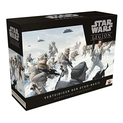 Image of Atomic Mass Games, Star Wars: Legion Defender of Echo Base, Battle Squad Starter Set, Tabletop, 2 Players, Ages 14+, 120 180 Minutes, German