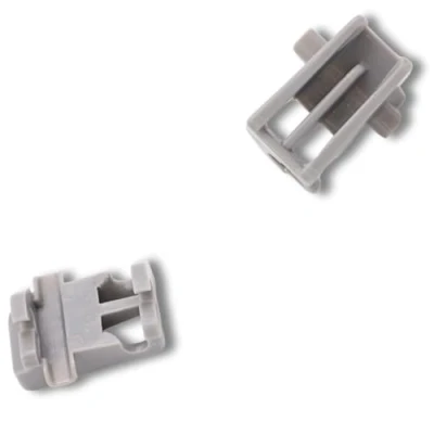 Image of 2xLager Klemme Korbablage Oberkorb Spülmaschine Bosch Siemens Constructa Gaggenau Neff 611474 00611474